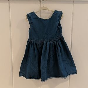 Joe Fresh Girly Denium Dress Size 4T
